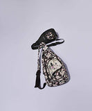 Vera Bradley Women's Signature Cotton Mini Sling Backpack, French Paisley, One Size