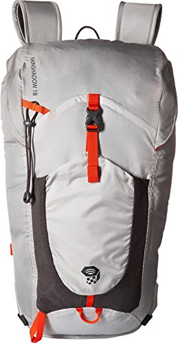 Mountain Hardwear Unisex Rainshadow 18L Outdry Backpack, Grey Ice, State Orange, Regular