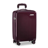 Briggs & Riley Sympatico International Carry-On Expandable Spinner, Plum