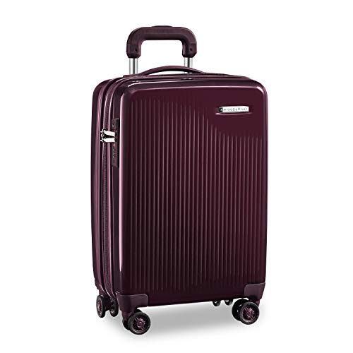 Briggs & Riley Sympatico International Carry-On Expandable Spinner, Plum