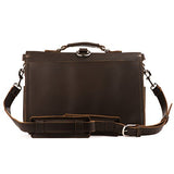 Saddleback Leather Front Pocket Briefcase - 100% Full Grain Leather Bag With 100 Year Warranty