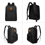 Freewander School Bookbag Simple Basic Lightweight Backpack Daypack for Kids