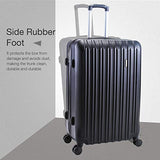 Murtisol 4 Pieces ABS Luggage Sets Hardside Spinner Lightweight Durable Spinner Suitcase 16" 20"