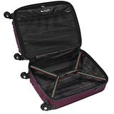 Mia Toro M1093-28in-bur Italy Acciaio Hardside 28" Spinner, Red