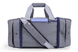 The Shrine Duality Duffel, Blue/White