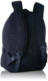 Vera Bradley Iconic Backpack, Microfiber, Classic Navy