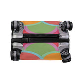 Luggage Cover Colorful Fish Scales Suitcase Protector Travel Luggage 18-32 Inch