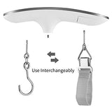 SHANJE Luggage Scale 110 Lbs High Precision Travel Digital Hanging Scales 50kg with Hook