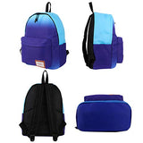Violet Mist College Backpack Bag Waterproof Laptop
