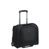 Delsey Luggage Hyperglide 2-Wheel Under-Seater, Black