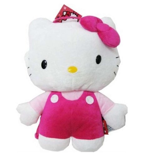 Kids Backpack with Plush Toy - Hello Kitty
