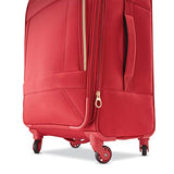 American Tourister Belle Voyage Softside Luggage with Spinner Wheels, Red, Carry-On 21-Inch