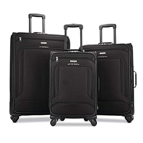 American Tourister Pop Max 3-Piece Softside (Sp21/25/29) Luggage Set With Multi-Directional Spinner