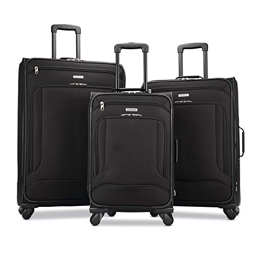 American Tourister Pop Max 3-Piece Softside (Sp21/25/29) Luggage Set With Multi-Directional Spinner