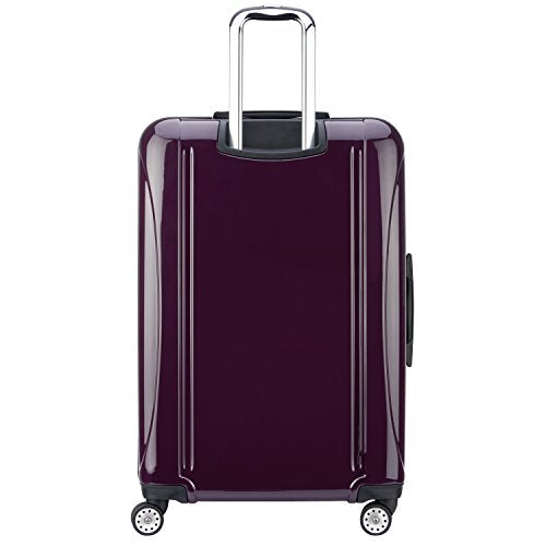 Delsey Luggage Helium Aero 29 Inch Expandable Spinner Trolley, Plum
