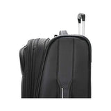 Skyway Luggage Mirage Superlight 2-Piece Set | 20" and 28" Expandable Spinners (Black - 20/28")