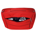 Vangoddy Bonni 3-In1 Laptop Messenger Bag Backpack Tote (Red) For Lenovo Yoga 710 15 / Ideapad Y700