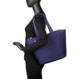 eBags Metro Travel Tote Bag with RFID Security for Women - 12-inch - Carry-On - (Aubergine)