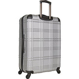 Ben Sherman Nottinghame 28” Lightweight Embossed Pap 4-Wheel Upright Luggage, Charcoal