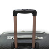 Olympia Luggage Skyhawk 3 Piece Luggage Set,Black,