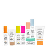 Drunk Elephant The Littles 3.0 Kit. Travel Skin Care Essentials Bundle w/Bag (Jelly Cleanser, SPF 30 Sunscreen, 3 Day & Night Serums, Facial Oil, Multivitamin Eye Cream, and Peptide Cream)