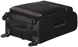 AmazonBasics Softside Spinner Luggage Suitcase - 25 Inch, Black