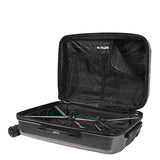 Mia Toro Mia Tor Italy Fonte Hardside 28 Inch Spinner, Silver