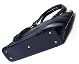 BFB Laptop Totes for Women – 13 Inch Laptop Shoulder Bag – Designer Handmade Handbag - Quality That’s Made to Last – Navy