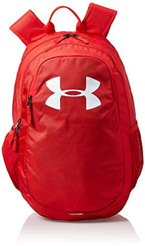 Under Armour Adult Scrimmage Backpack 2.0 , Red (600)/White , One Size Fits All