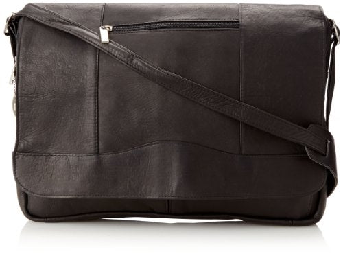 David King & Co. 3/4 Flap Messenger, Black, One Size