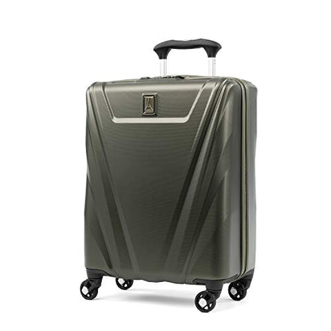 Travelpro Maxlite 5 International Carry-On Spinner Hardside Luggage, Slate Green