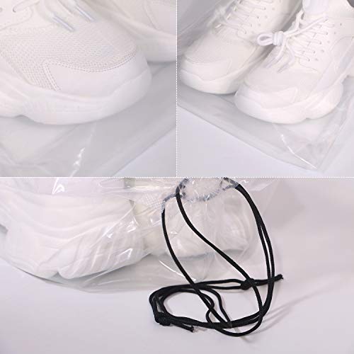 Transparent Shoe Bags for Travel Large Clear Shoes Storage Organizers  Travel Accessories 12 Pcs