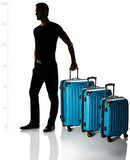 Kenneth Cole Reaction Renegade 28" Abs Expandable 8-Wheel Upright, Teal