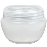 Beauticom 36 Pieces 30G/30ML (1 Oz) White Frosted Container Jars with Inner Liner for Makeup, Creams, Cosmetic Beauty Product Samples - BPA Free