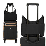 Baggallini Hobo Travel Tote, Black, One Size