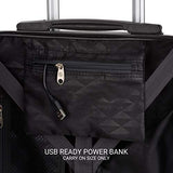 SwissGear 7272 Energie Hardside Expandable Luggage with Spinner Wheels, White, Carry-On 19-Inch