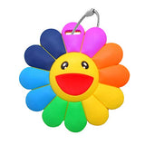 Unique Luggage Tag, Travel Suitcase Bag Identify Label with Steel Loop (Flower-1Pack)