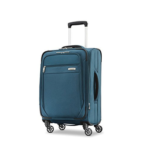 Samsonite Advena Expandable Softside Carry On Luggage With Spinner Wheels, 20 Inch, Teal