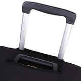 Monkeyjack Holiday Spandex Luggage Cover Suitcase Protector For M 22-24'' Case - Black