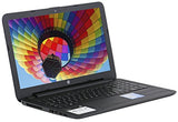 Hp Notebook Laptop 15.6 Hd Vibrant Display Quad Core Amd E2-7110 Apu 1.8Ghz 4Gb Ram 500Gb Hdd Dvd