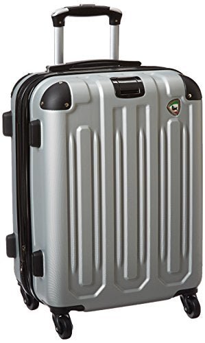 Mia Toro Regale Composite Hardside Spinner Carry-On, Grey, One Size
