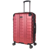 Kenneth Cole Reaction Scott's Corner 24" Hardside Expandable Spinner 8-Wheel Luggage with TSA Locks, Red