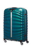 Samsonite Lite-Shock Suitcase 4 Wheel Spinner 69cm Petrol Blue