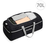 Gonex 70L Packable Travel Duffle, Lightweight Luggage Duffel Sports Gym Bag with Shoe Compartment