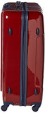 Tommy Hilfiger Lochwood 28 Inch Spinner Luggage, Burgundy, One Size