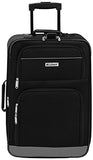 Leisure Luggage 21'' Expandable Upright Luggage Luggage 21 Inches Black