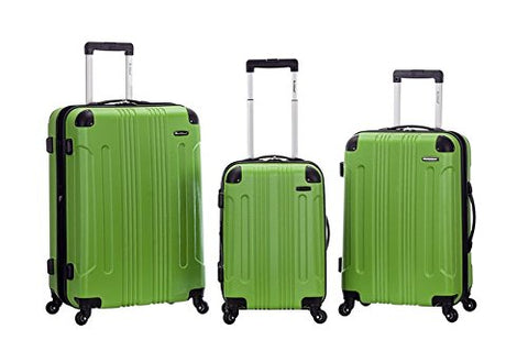 Rockland F190-Green Upright Luggage44; 3 Pieces