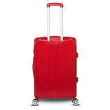 Gabbiano The Macan 3 Piece Expandable Hardside Spinner Luggage Set (Silver)