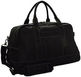 Kenneth Cole Reaction Leather 20" Duffel Bag-Carry-On Luggage (Black)