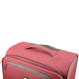 Mia Toro M1133-24In-Blu Italy Viareggio Softside 24 Inch Spinner, Blue